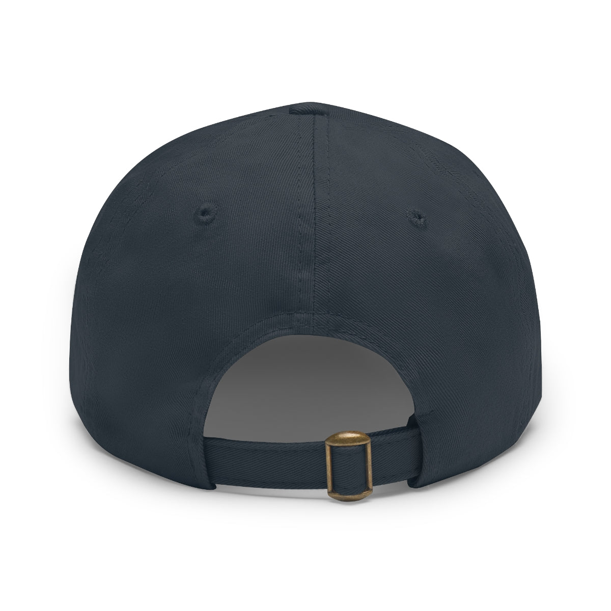 Baseball Hat with Leather Patch