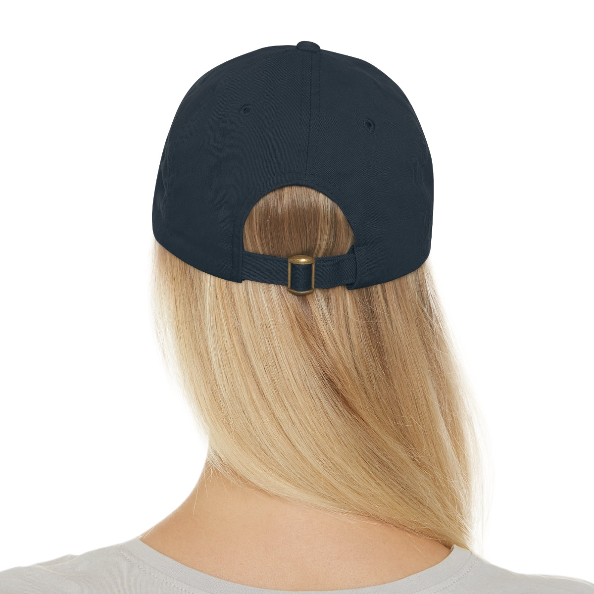 Baseball Hat with Leather Patch