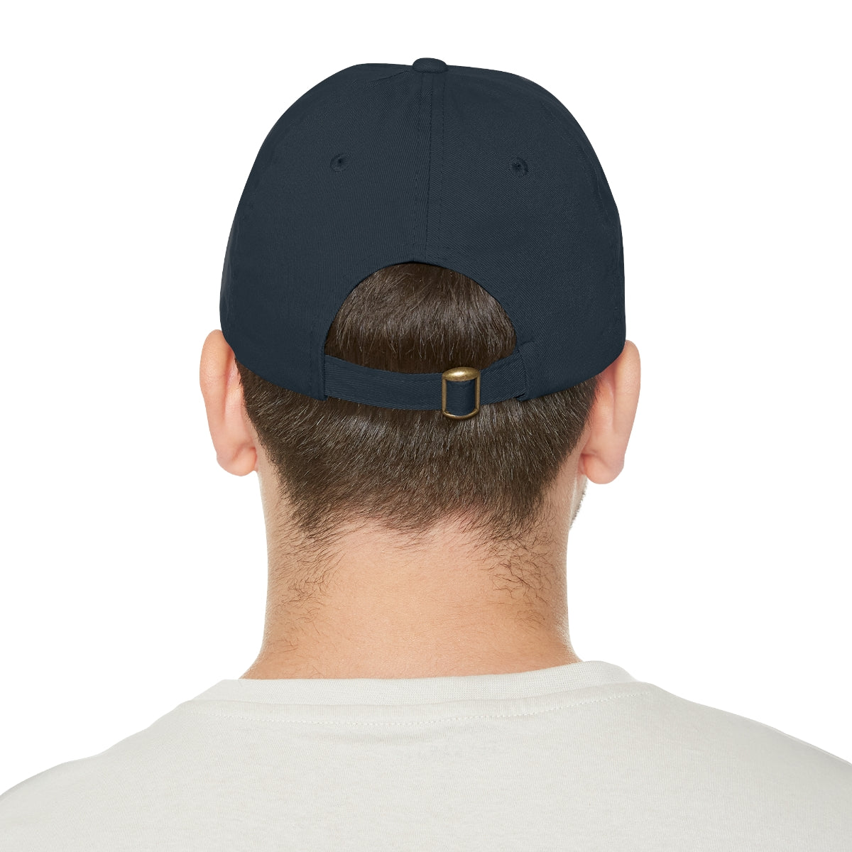 Baseball Hat with Leather Patch