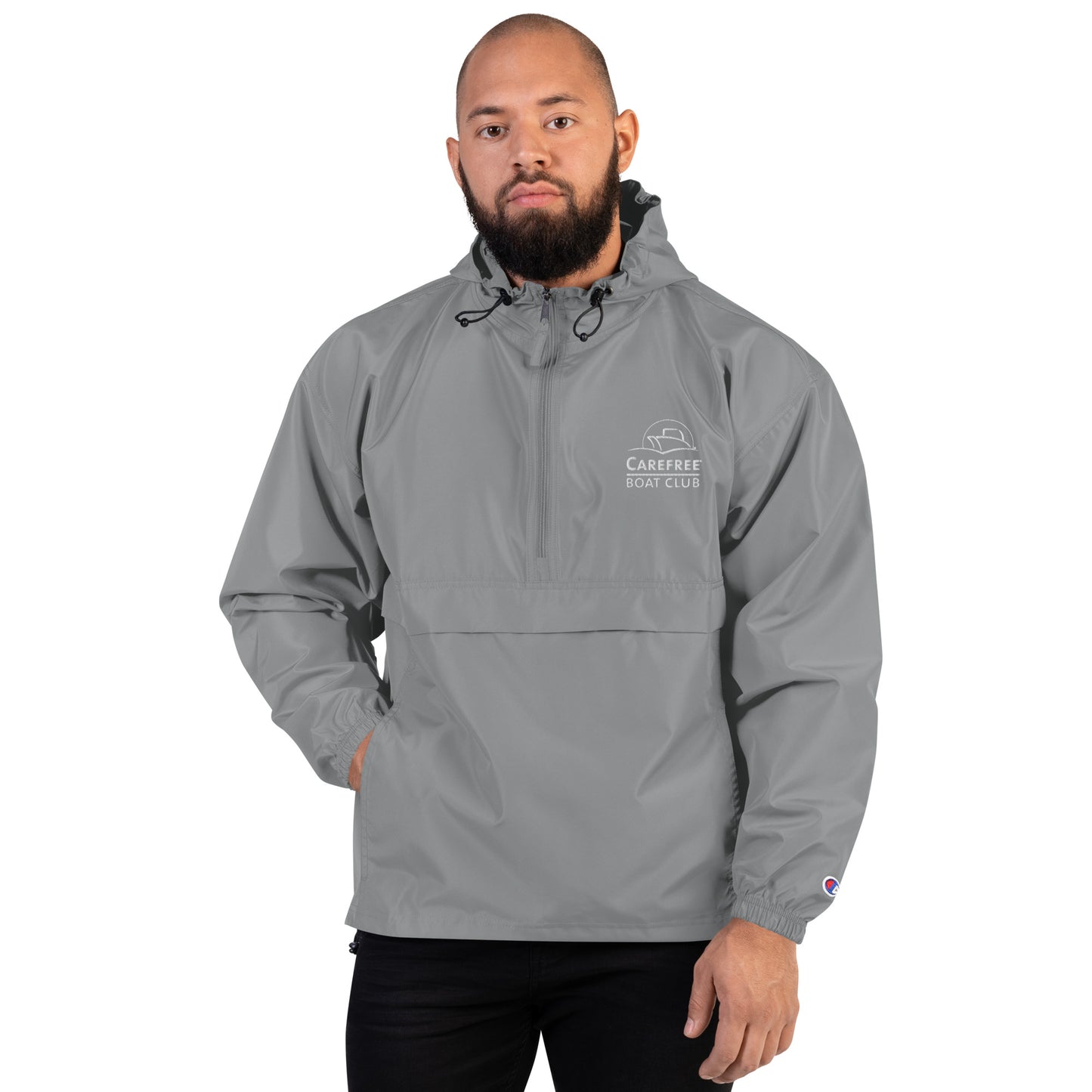 Embroidered Packable Jacket - (5 Colors)