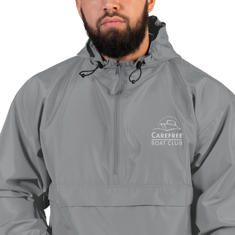 Embroidered Packable Jacket - (5 Colors)