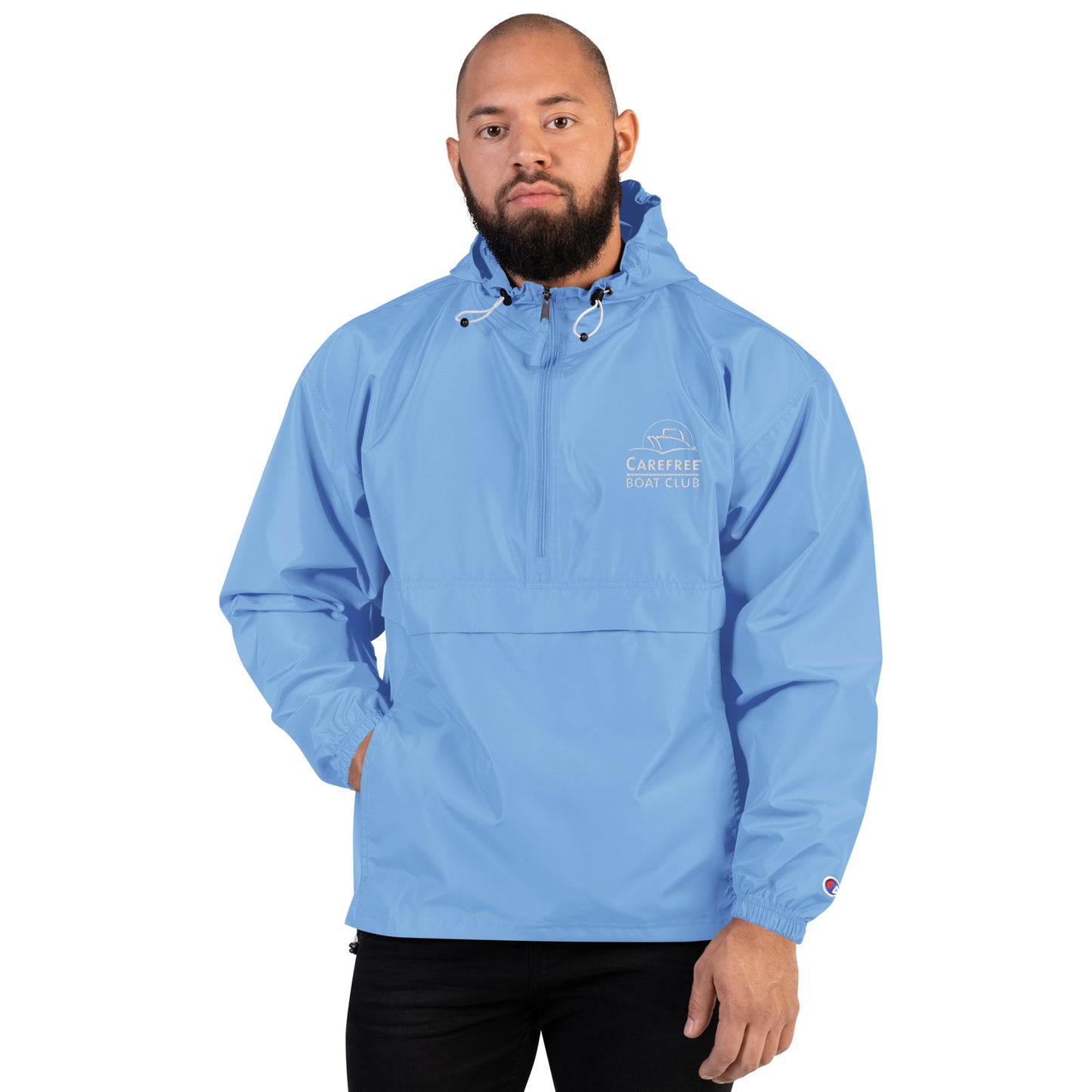 Embroidered Packable Jacket - (5 Colors)