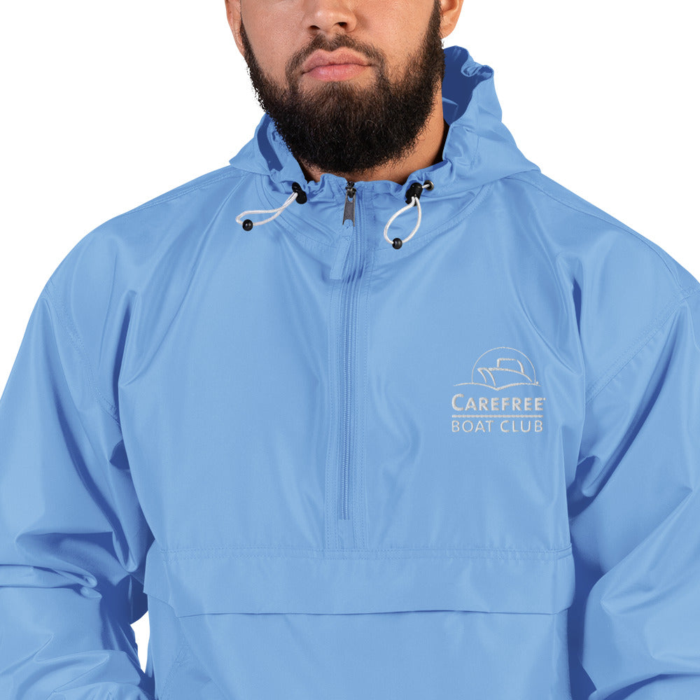 Embroidered Packable Jacket - (5 Colors)