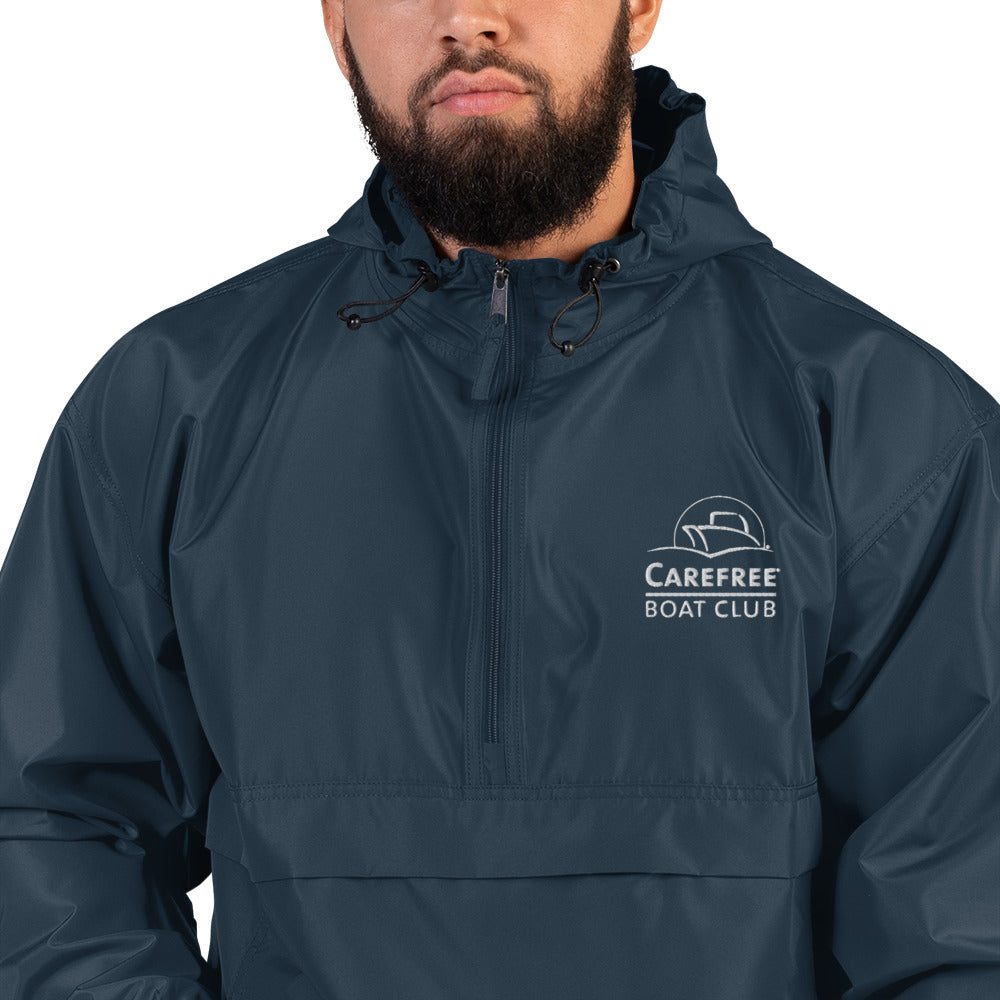 Embroidered Packable Jacket - (5 Colors)