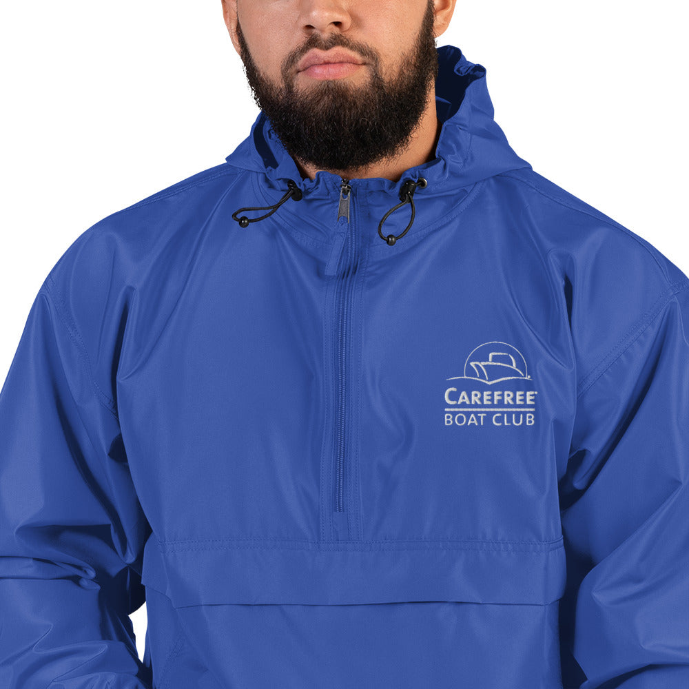 Embroidered Packable Jacket - (5 Colors)